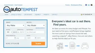 AutoTempest screenshot