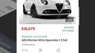 Autotrader screenshot