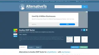 Avalloc EXIF Sorter screenshot