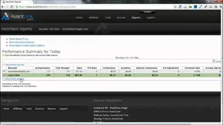 AvantLink screenshot