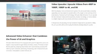 AVCLabs Video Enhancer AI screenshot