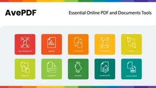 AvePDF screenshot