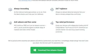 AVG Adware Removal screenshot