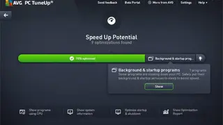 AVG PC Tuneup screenshot