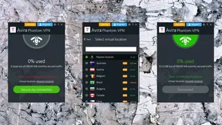 Avira Phantom VPN screenshot