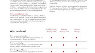Avira Small Business Security Suite screenshot