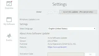 Avira Software Updater screenshot