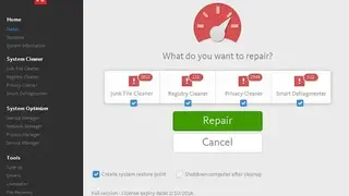 Avira System Speedup screenshot