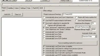 AviSubDetector screenshot