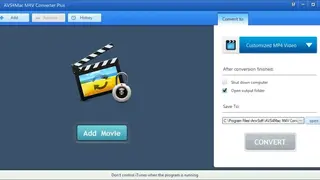 AVS4Mac M4V Converter Plus screenshot