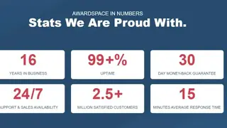 AwardSpace screenshot