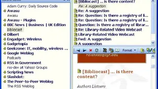 Awasu screenshot