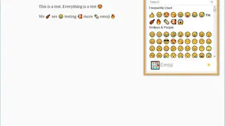 Awesome Emoji Picker screenshot