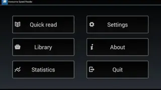 Awesome Speed Reader screenshot