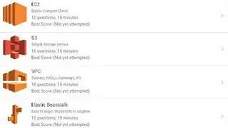 AWS Certified Solutions Arch. screenshot