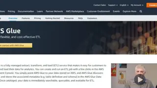 AWS Glue screenshot