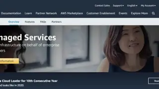 AWS Managed Services screenshot