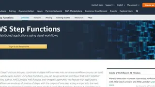 AWS Step Functions screenshot