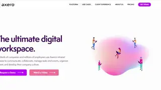 Axero screenshot