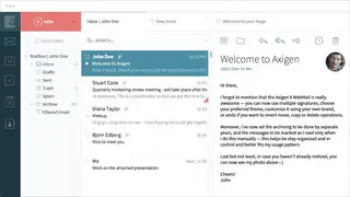 Axigen screenshot
