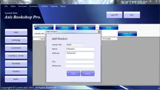 Axis Bookshop Pro screenshot