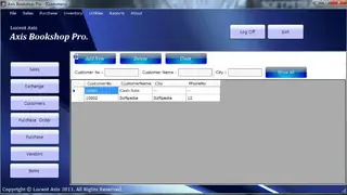 Axis Bookshop Pro screenshot