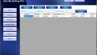 Axis Bookshop Pro screenshot