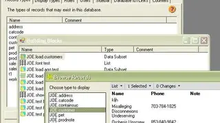 Axisbase screenshot