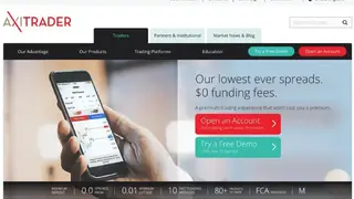 Axitrader screenshot