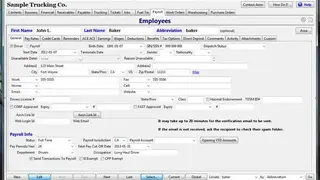Axon Trucking Software screenshot