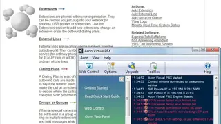 Axon Virtual PBX screenshot