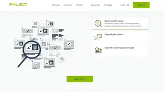 Aylien screenshot