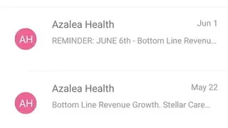 Azalea Health screenshot