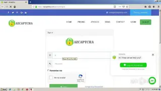 AZCaptcha screenshot