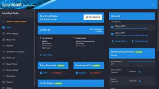 AzuraCast screenshot