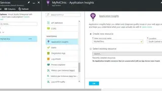 Azure Application Insights screenshot