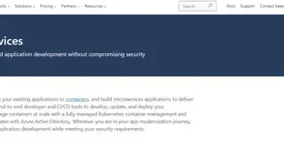 Azure Container Service screenshot