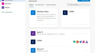 Azure DevOps Projects screenshot