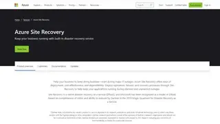 Azure Site Recovery screenshot