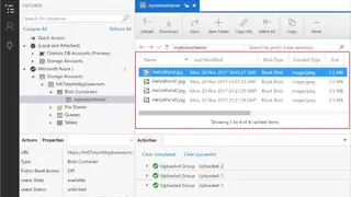 Azure Web Storage Explorer screenshot