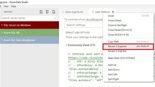 AzureDataStudio screenshot