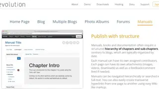 B2evolution screenshot