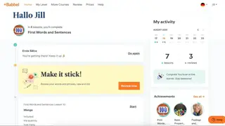 Babbel screenshot