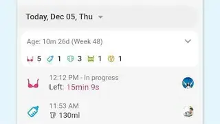 Baby Daybook screenshot