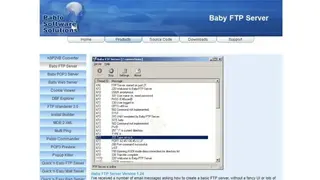 Baby FTP Server screenshot