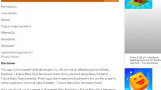 Baby Predictor screenshot