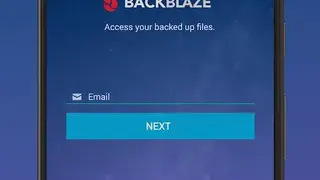 BackBlaze screenshot