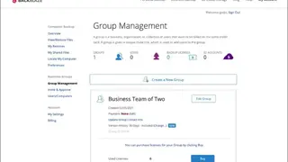 Backblaze Business Backup screenshot