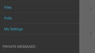 Backchannel Chat screenshot