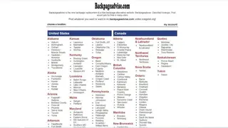 Backpageadvise screenshot